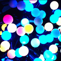 Светодиодные шарики fiesta big ball, 13мм