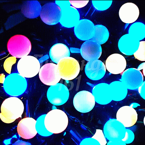 Светодиодные шарики fiesta big ball, 13мм